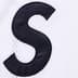 Supreme S Logo Baseball Henley - White (front)