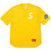 Supreme S Logo Baseball Henley - Yellow (front)