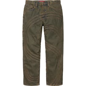 Supreme S Logo Loose Fit Jean Dirty