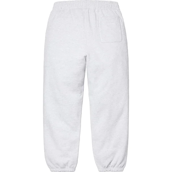 Supreme S Logo Sweatpant - Ash Grey (front)