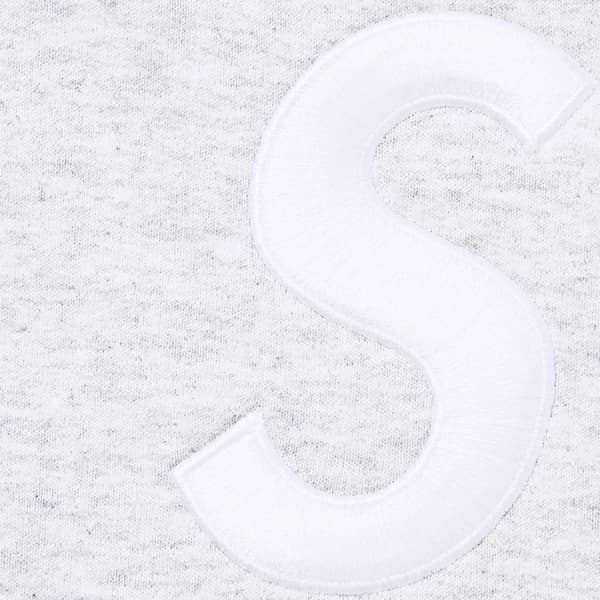 Supreme S Logo Sweatpant - Ash Grey (front)