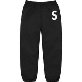 Supreme S Logo Sweatpant Black