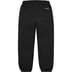 Supreme S Logo Sweatpant - Black (front)