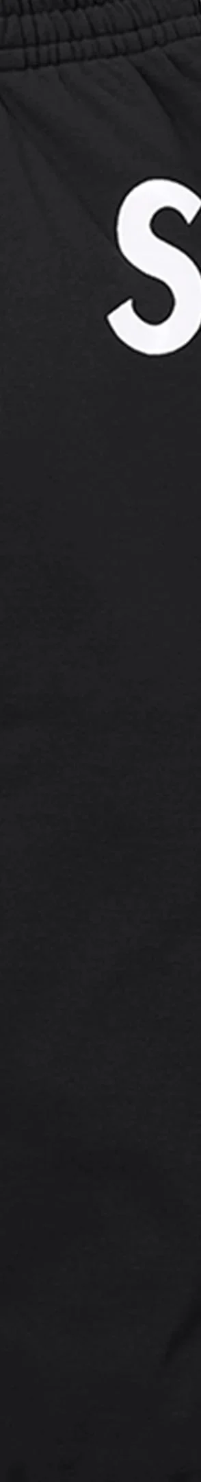 Supreme S Logo Sweatpant - Black (front)