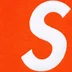 Supreme S Logo Sweatpant - Bright Orange (front)