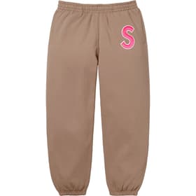 Supreme S Logo Sweatpant Dusty Brown