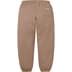 Supreme S Logo Sweatpant - Dusty Brown (front)