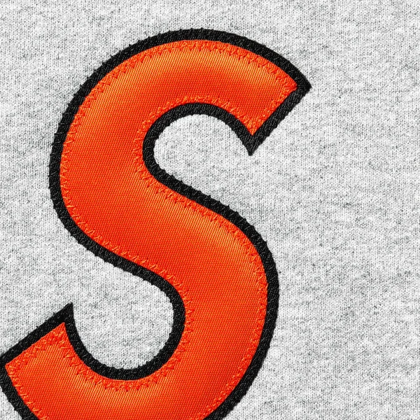 Supreme S Logo Sweatpant - Heather Grey (front)