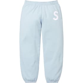 Supreme S Logo Sweatpant Light Blue