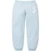 Supreme S Logo Sweatpant - Light Blue (front)