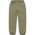Supreme S Logo Sweatpant - Light Olive (front)