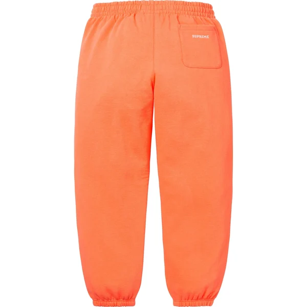 Supreme S Logo Sweatpant - Light Orange (front)