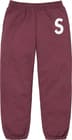 Supreme S Logo Sweatpant - Maroon (front)
