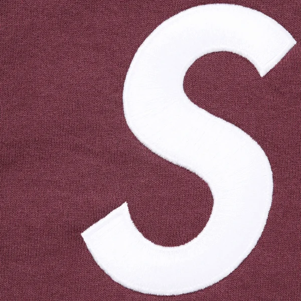 Supreme S Logo Sweatpant - Maroon (front)
