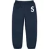 Supreme S Logo Sweatpant - Navy (front)