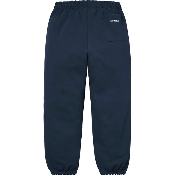 Supreme S Logo Sweatpant - Navy (front)