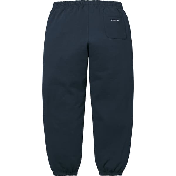Supreme S Logo Sweatpant - Navy (front)