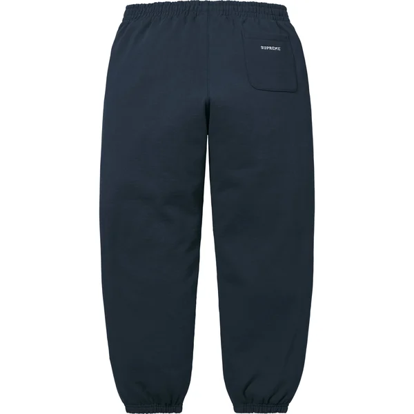 Supreme S Logo Sweatpant - Navy (front)