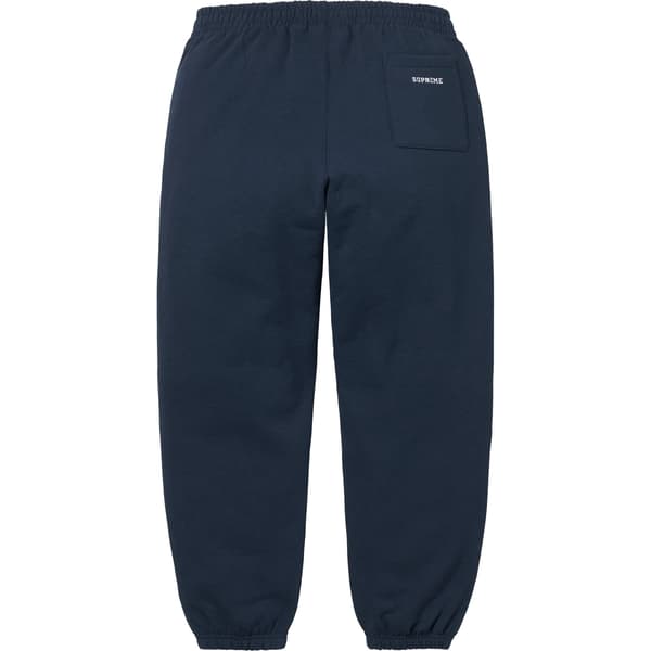 Supreme S Logo Sweatpant - Navy (front)