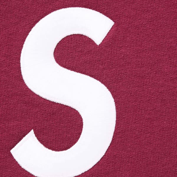 Supreme S Logo Sweatpant - Raspberry (front)