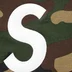 Supreme S Logo Sweatpant - Woodland Camo (front)