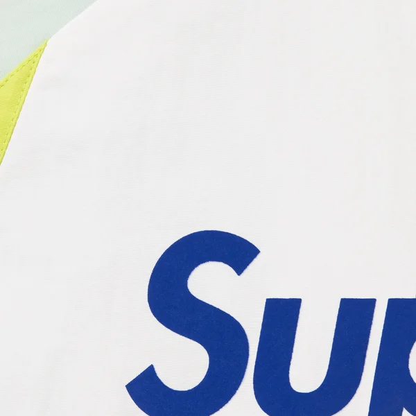 Supreme S Logo Track Jacket - Light Mint (front)