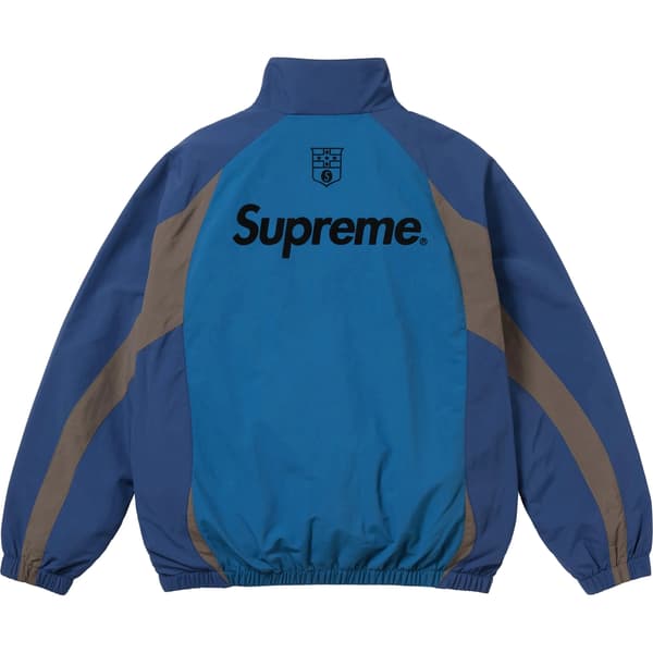 Supreme S Logo Track Jacket - Navy (front)
