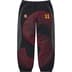 Supreme S Logo Track Pant - Black (front)