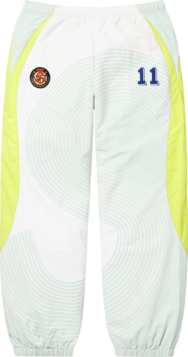 Supreme S Logo Track Pant - Light Mint (front)