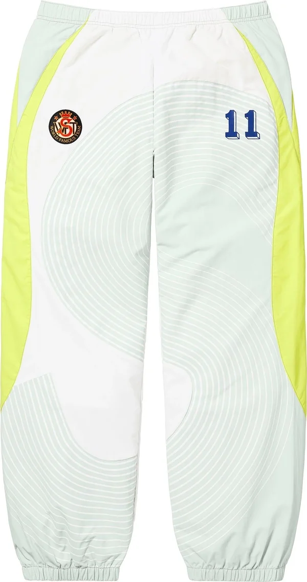 Supreme S Logo Track Pant - Light Mint (front)