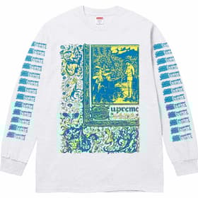 Supreme Saint Sebastian L/S Tee Ash Grey