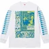 Supreme Saint Sebastian L/S Tee - Ash Grey (front)
