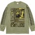 Supreme Saint Sebastian L/S Tee - Light Olive (front)