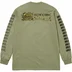 Supreme Saint Sebastian L/S Tee - Light Olive (front)