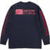Supreme Saint Sebastian L/S Tee - Navy (front)