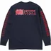 Supreme Saint Sebastian L/S Tee - Navy (front)
