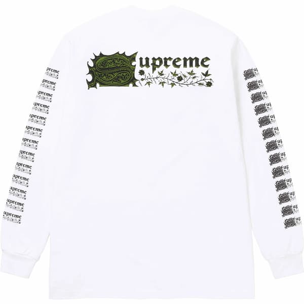 Supreme Saint Sebastian L/S Tee - White (front)
