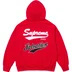 Supreme Salvation Zip Up Hooded Sweatshirt - Red (front)