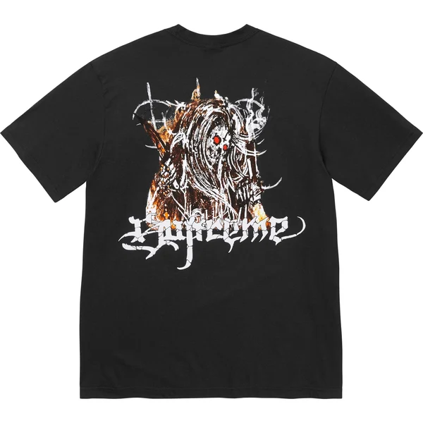 Supreme Satan Tee - Black (front)