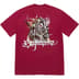 Supreme Satan Tee - Cardinal (front)