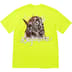 Supreme Satan Tee - Fluorescent Yellow (front)