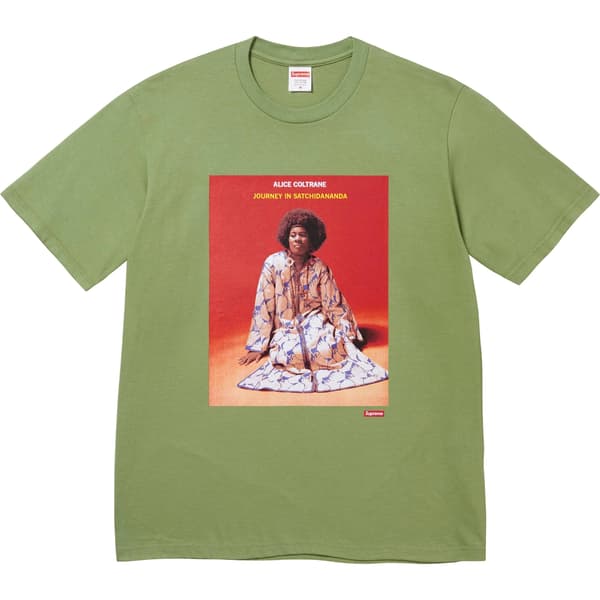 Supreme Satchidananda Tee - Moss (front)