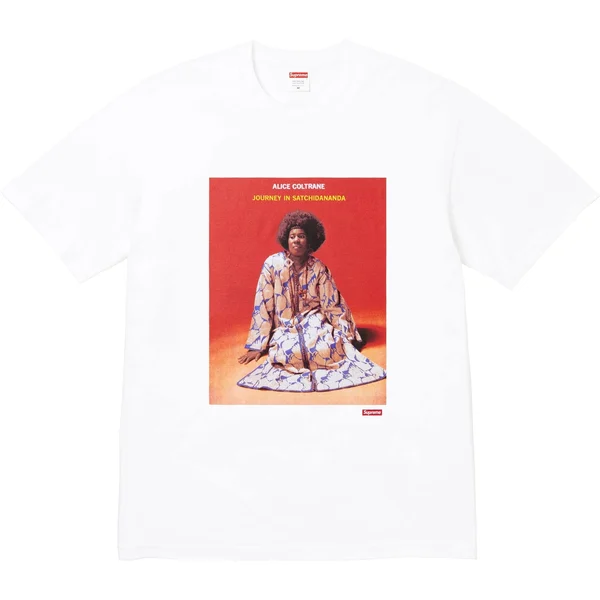 Supreme Satchidananda Tee - White (front)