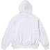 Supreme Satin Appliqué Hooded Sweatshirt - Ash Grey (front)