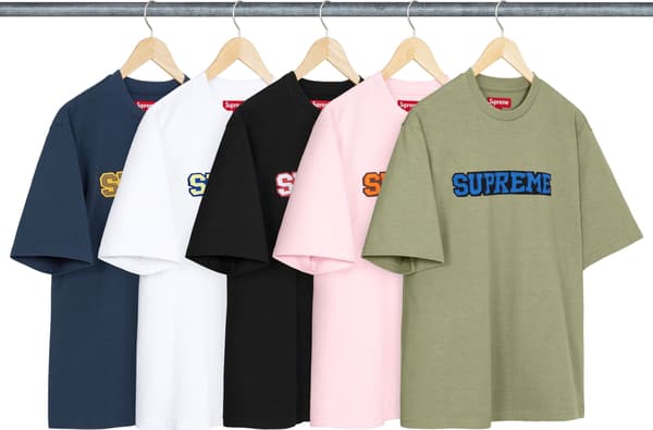 Supreme Satin Appliqué S/S Top - Product Image