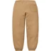 Supreme Satin Appliqué Sweatpant - Light Tan (front)