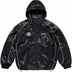 Supreme Satin Hooded Track Jacket - Black (front)