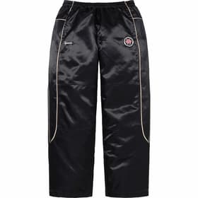 Supreme Satin Track Pant Black