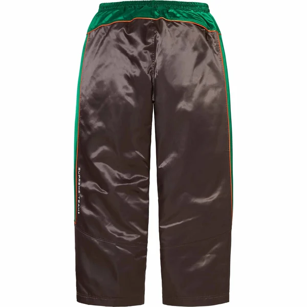 Supreme Satin Track Pant - Brown (front)