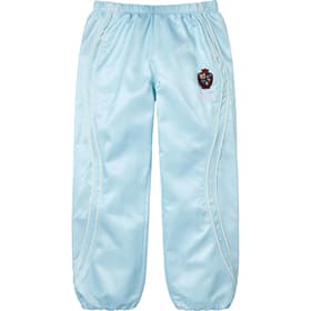 Supreme Satin Track Pant Light Blue